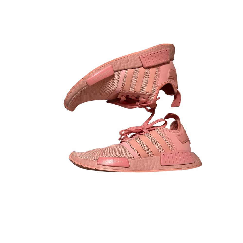 adidas boost pink lace up NMD_R1 Sneakers Shoes sport size 7 sneakers - Picture 8 of 14